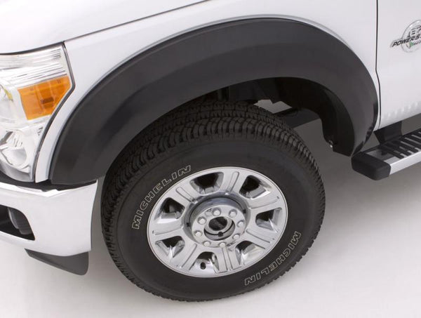 Lund 11-16 fits Ford F-250 Ex-Extrawide Style Smooth Elite Series Fender Flares - Black (4 Pc.)