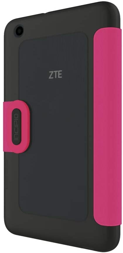 Incipio Clarion Case with Vegan Leather Front Cover and Translucent Back for ZTE ZPad 8