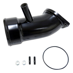 Wehrli 17-19 fits Chevrolet 6.6L L5P Duramax 3.5in Intake Horn w/PCV Port - Gloss Black