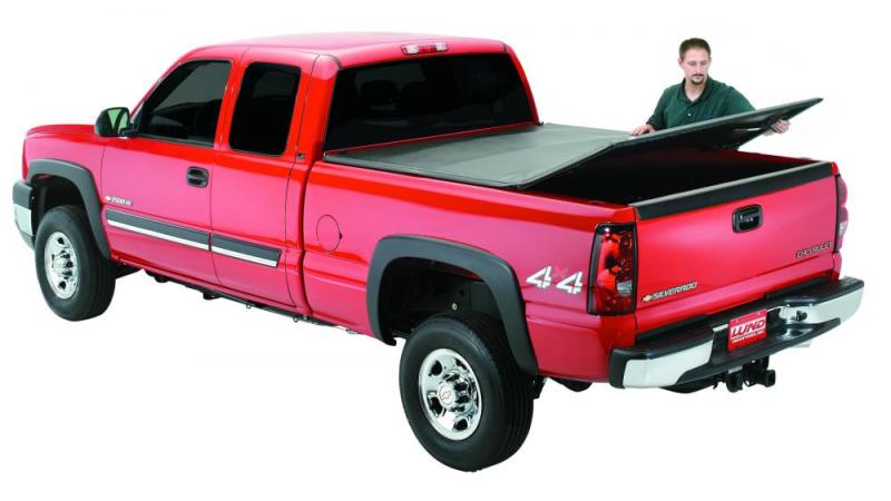 Lund 02-17 fits Dodge Ram 1500 (6.5ft. BedExcl. Beds w/Rambox) Genesis Tri-Fold Tonneau Cover - Black