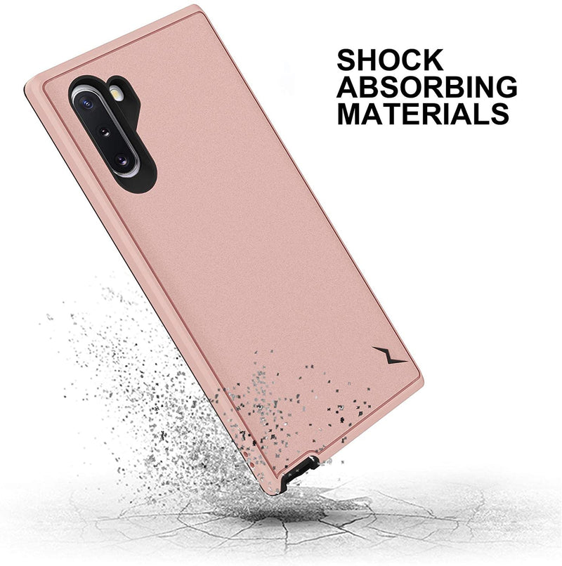 ZIZO Division Series for Samsung Galaxy Note 10 (2019) Case - Sleek Modern Protection (Rose Gold)