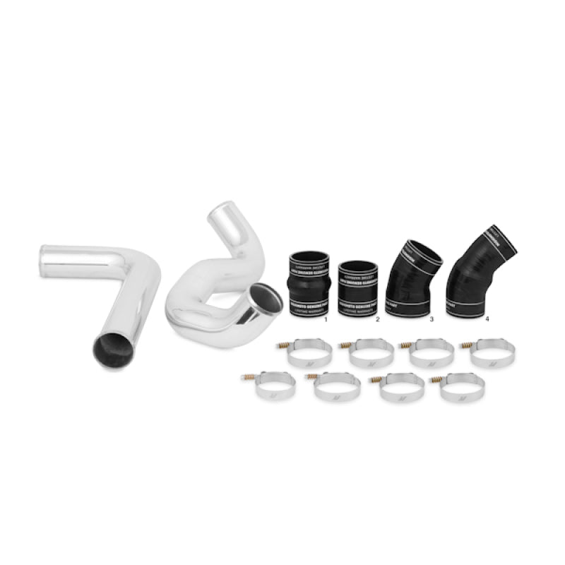 Mishimoto 03-07 fits Ford 6.0L Powerstroke Intercooler Kit w/ Pipes (Black)