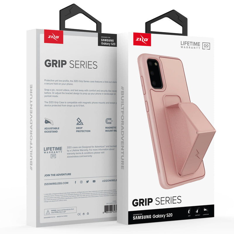 ZIZO GRIP Series Galaxy S20 Ultra Case - Coral Pink