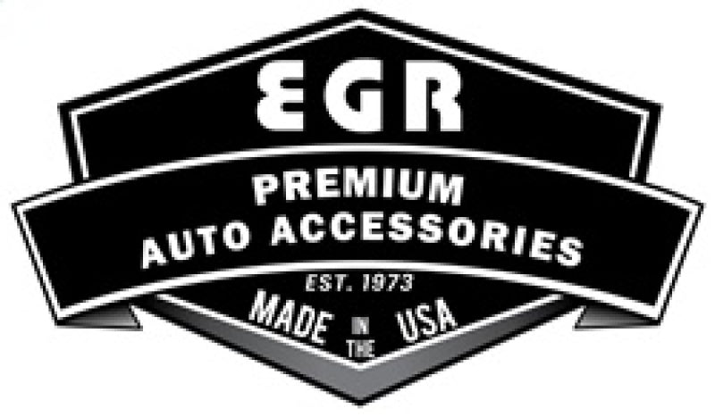 EGR 2019 fits Chevy 1500 Crew Cab In-Channel Window Visors - Dark Smoke